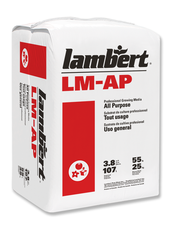 Lambert All Purpose Mix LM-111 3.8 cu.ft. Bale – 30 per pallet - Soilless Growing Media
